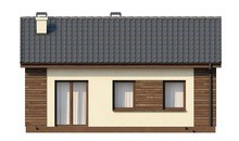 Проект невеликого одноповерхового економного будинку