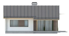 Проект простого недорогого одноповерхового будинку