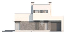 Проект модернового котеджу з площею до 150 m²