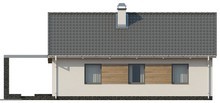 Проект невеликого класичного одноповерхового будинку