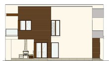 Проект двоповерхового житлового будинку на дві сім'ї