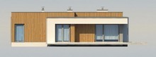 Проект одноповерхового будинку з плоским дахом