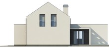 Проект сучасного будинку з двома спальнями