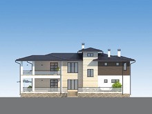 Проект 2х поверхового зручного будинку з плоским дахом