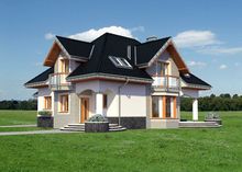 Розкішний заміський будинок з площею 240 m²