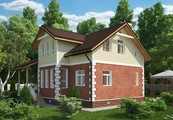 Проект будинку площею 180 m²