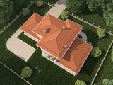 Проект двоповерхового розкішного особняка до 300 m²