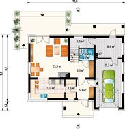 Надзвичайно затишний невеликий будиночок з п'ятьма спальнями