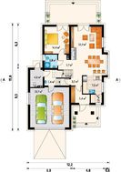 Проект чудового особняка з гаражем на дві автівки