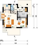 Гарний котедж з кухнею - студією