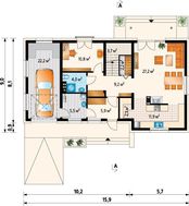 Привабливий двоповерховий будинок з просторими балконами
