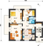 Триповерховий особняк з класичними балконами