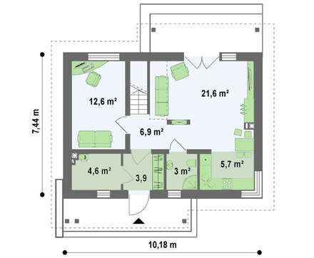 Проект казкового будиночка Проект казкового будиночка