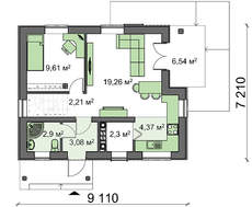 Проект чудового літнього будиночка