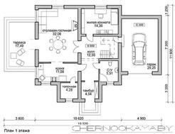 Симпатичный коттедж с просторными гостиными