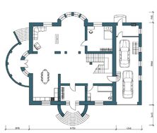 Проект дивовижного розкішного котеджу