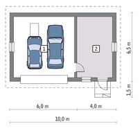 Місткий гараж на два авто