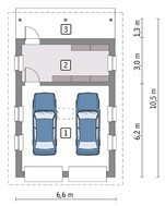 Гарний гараж на 2 авто