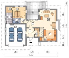 Красива садиба на 2 поверхи