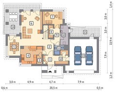 Стильна будова на 6 спалень