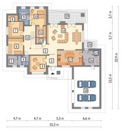 Житловий будинок на 5 спалень