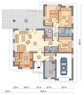 Чарівний будинок на 4 спальні