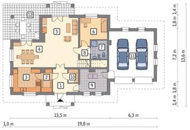 Витончена садиба з гаражем на 2 авто