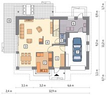 Просторий особняк наповнений світлом