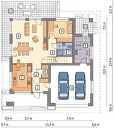 Солідний особняк з гаражем на 2 авто