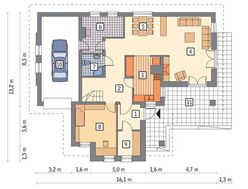 Гарний будинок з великою вітальнею