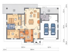 Привабливий будинок площею 150 м2