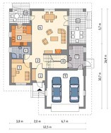 Гарний будинок з двома верандами