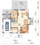 Проект чудового будинку з 5 спальнями