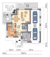 Двоповерховий будинок на 4 спальні