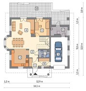 Оригінальний будинок на 6 спалень