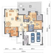 Житловий будинок складної форми