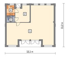 Стильна будівля для культурного призначення