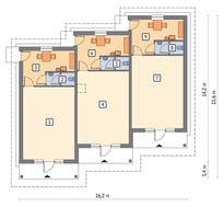 Проект будівлі на кілька торгових точок