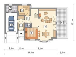 Святковий будинок цікавого планування