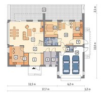 Двоповерховий будинок на 8 спалень