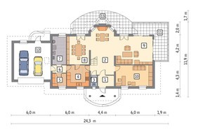 Проект гарного  будинку