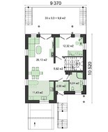 Видатний будинок з цокольним поверхом