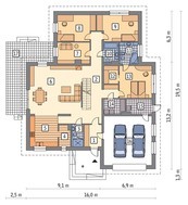 Проект будинку на 7 спалень