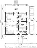 Вишуканий житловий будинок з великим балконом