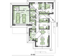 Просторий котедж в сучасному стилі барнхаус