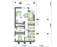 Високохудожній особняк з другим світлом