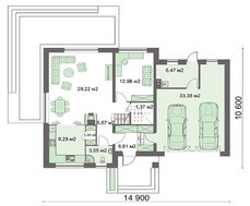 Привабливий житловий будинок з розкішним спортивним залом