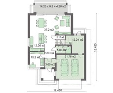 Шикарний особняк житловою площею на 230 м2