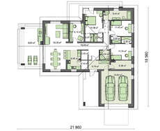 Вишуканий котедж з площею понад 100 м2