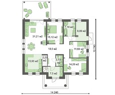 Модний особняк в класичному стилі